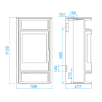 Krbová kamna ABX Polar 6 pískovec